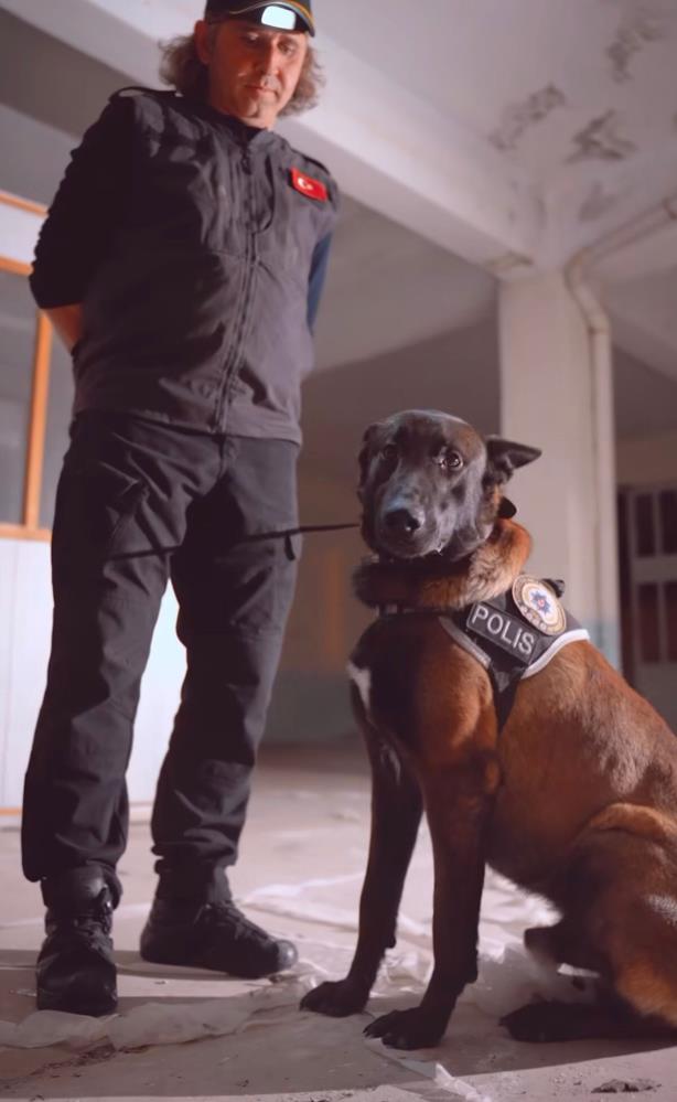 Isparta’nın narkotik kahramanı Milon, üçüncü kez ‘ayın köpeği’ seçildi