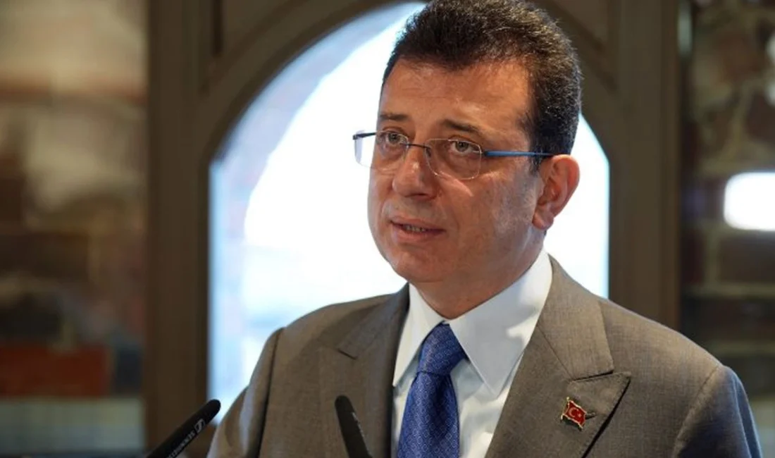 İstanbul Büyükşehir Belediye Başkanı Ekrem İmamoğlu'ndan