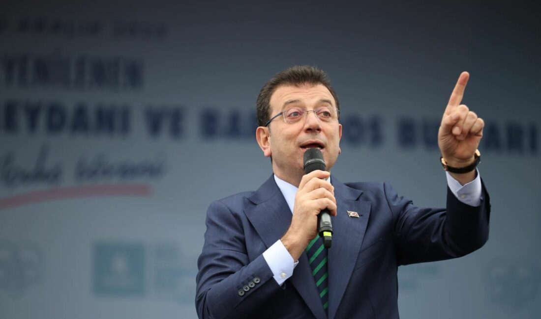 İBB Başkanı Ekrem İmamoğlu’nun