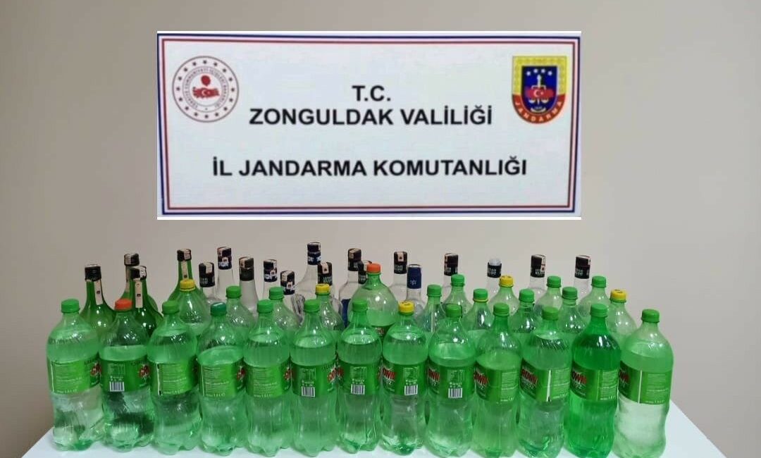 Zonguldak'ta jandarma ekiplerinin iki