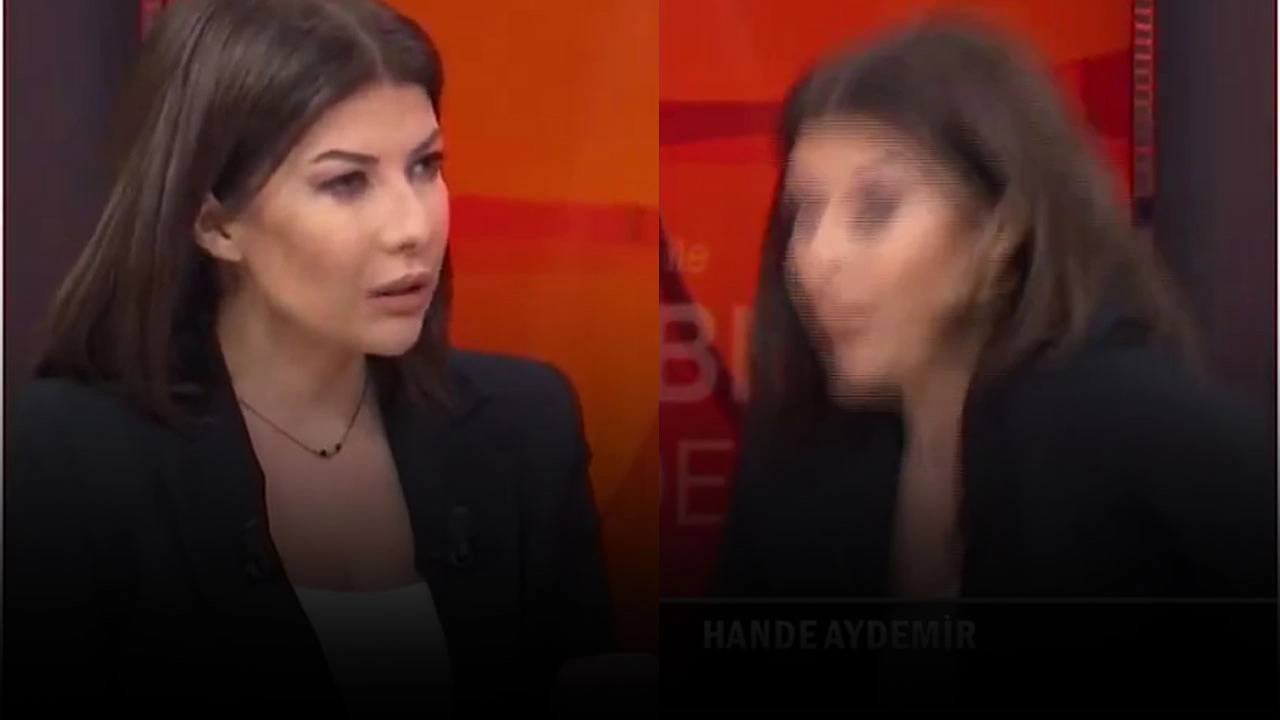 Hande Aydemir yere kapaklandı