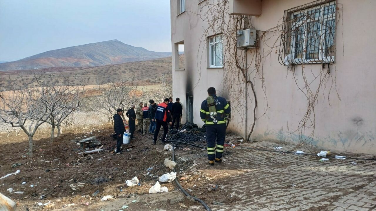 Siirt’te korkutan yangın