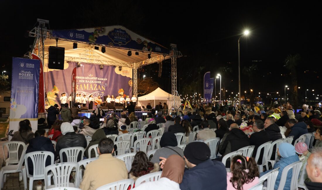 Bursa’da hazırladığı programlarla paylaşma