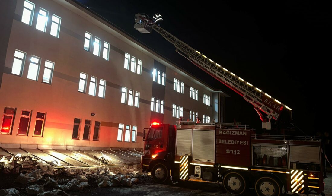 Kars'ın Kağızman ilçesinde, okullar