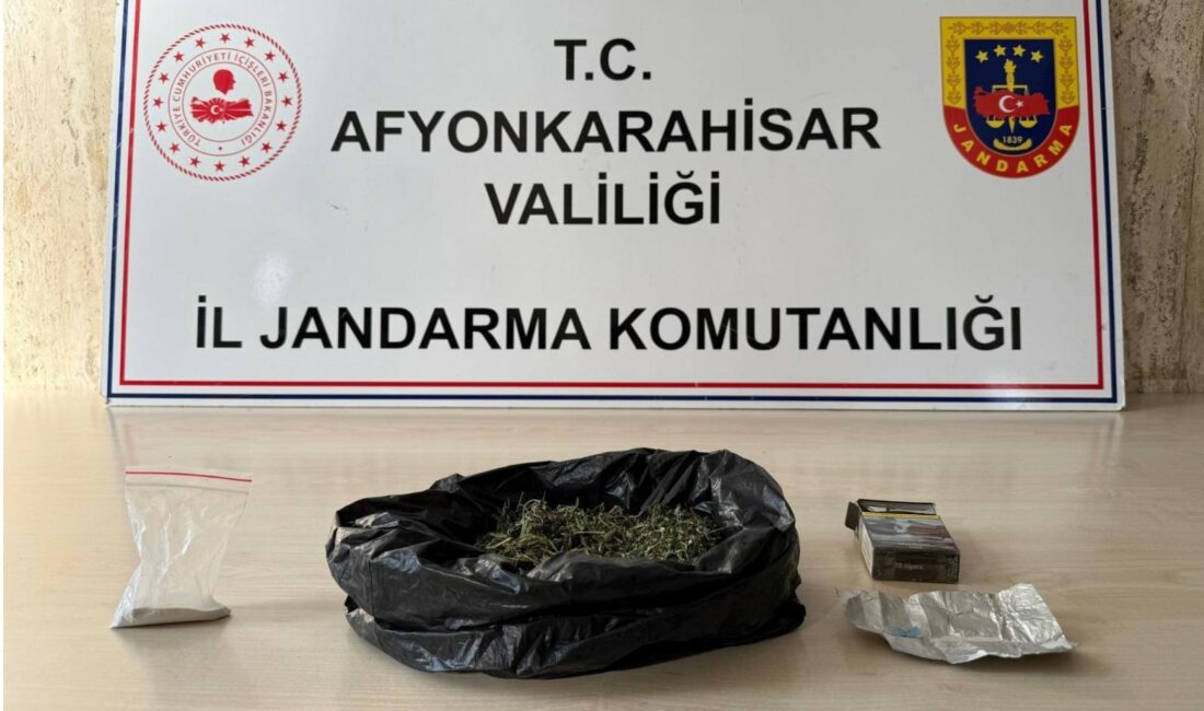 Afyonkarahisar’da jandarma ekipleri şüphe