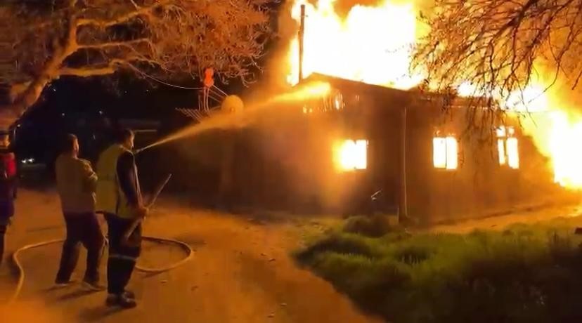Bursa'nın Mudanya ilçesinde ahşap