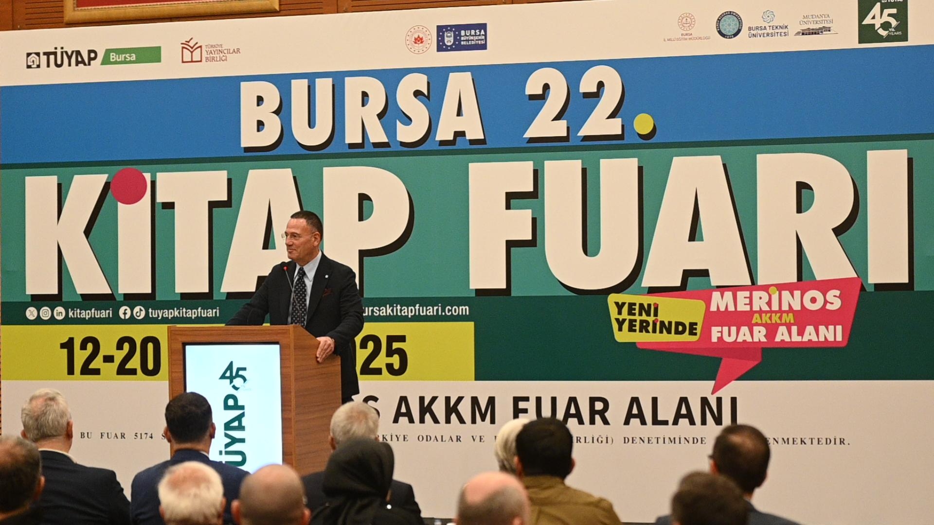 Bursa Kitap Fuarı kapılarını açtı
