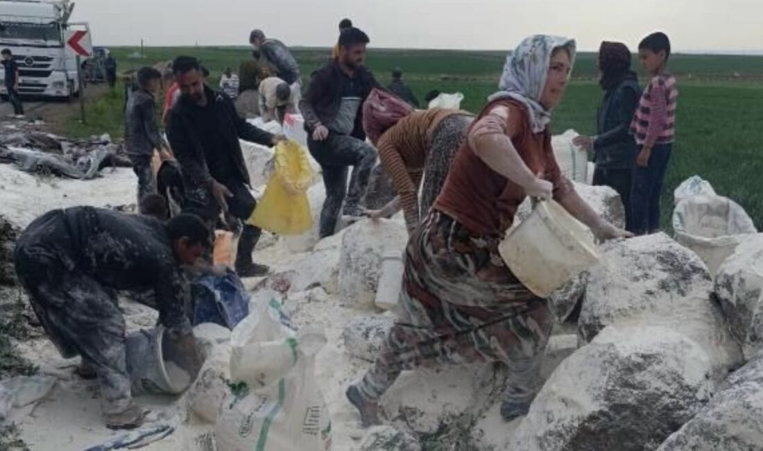 Şanlıurfa'nın Siverek ilçesinde un