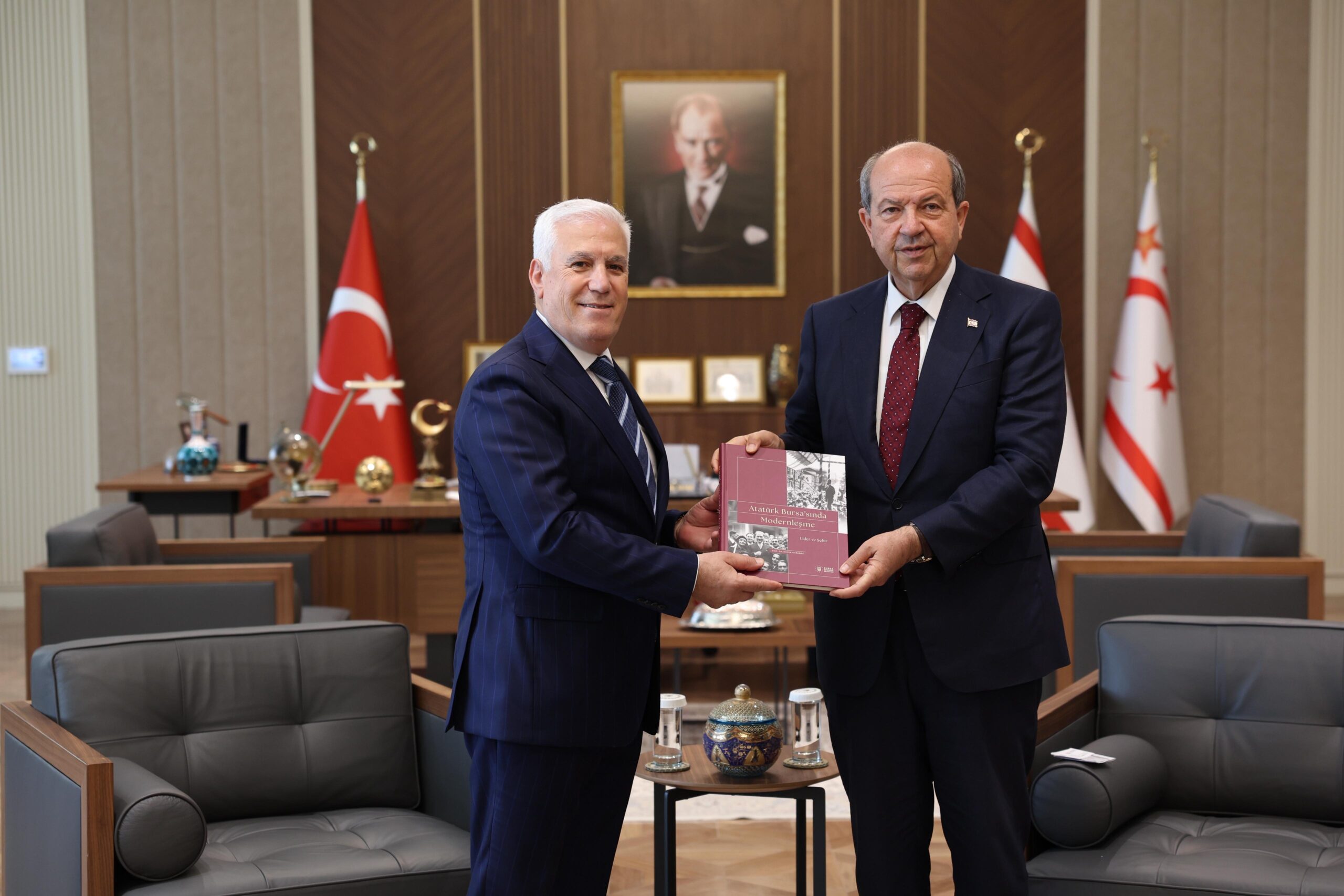 KKTC Cumhurbaşkanı Ersin Tatar’a ziyaret