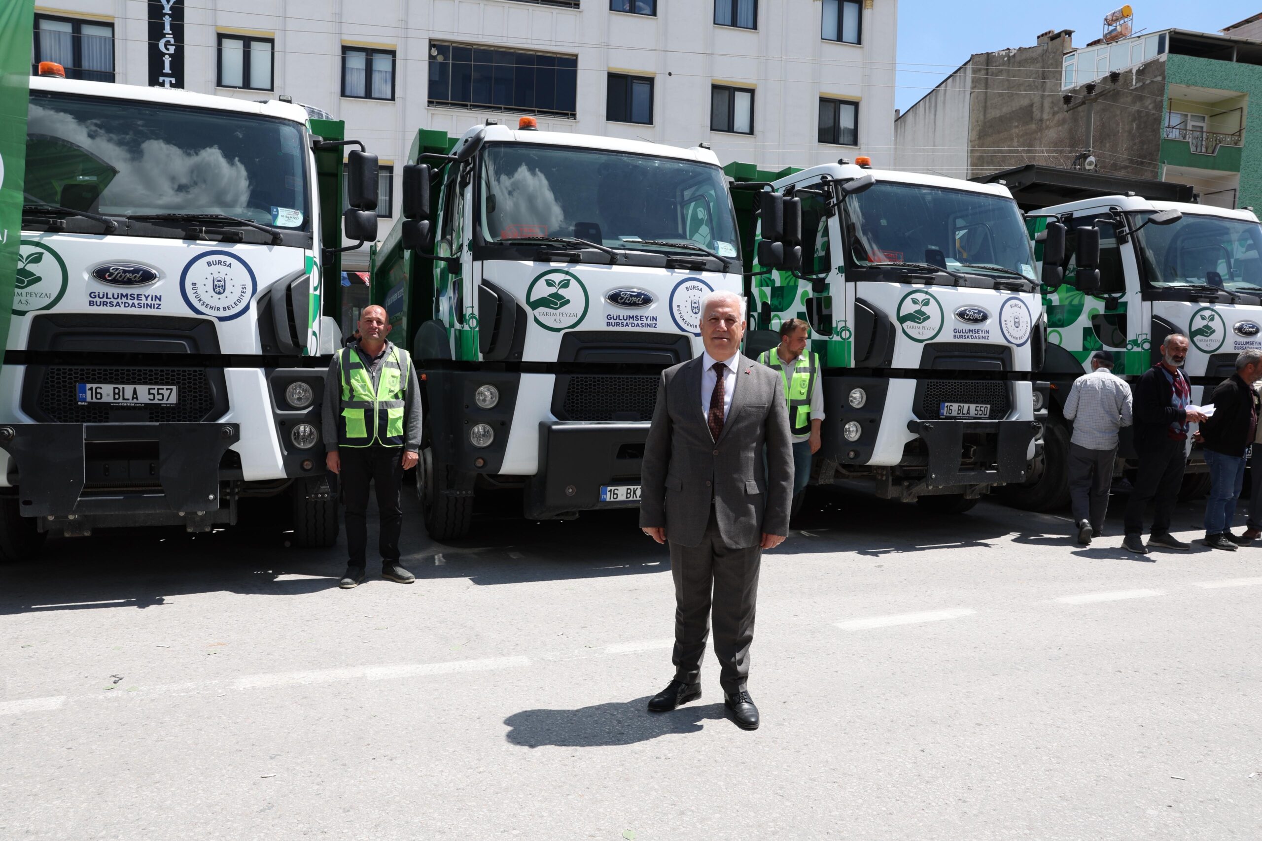 Dünya Çiftçiler Günü’nde üreticilere destek