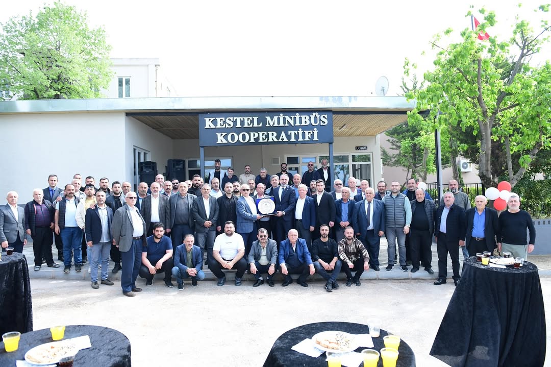 Kestel Minibüs Kooperatifi hizmete açıldı