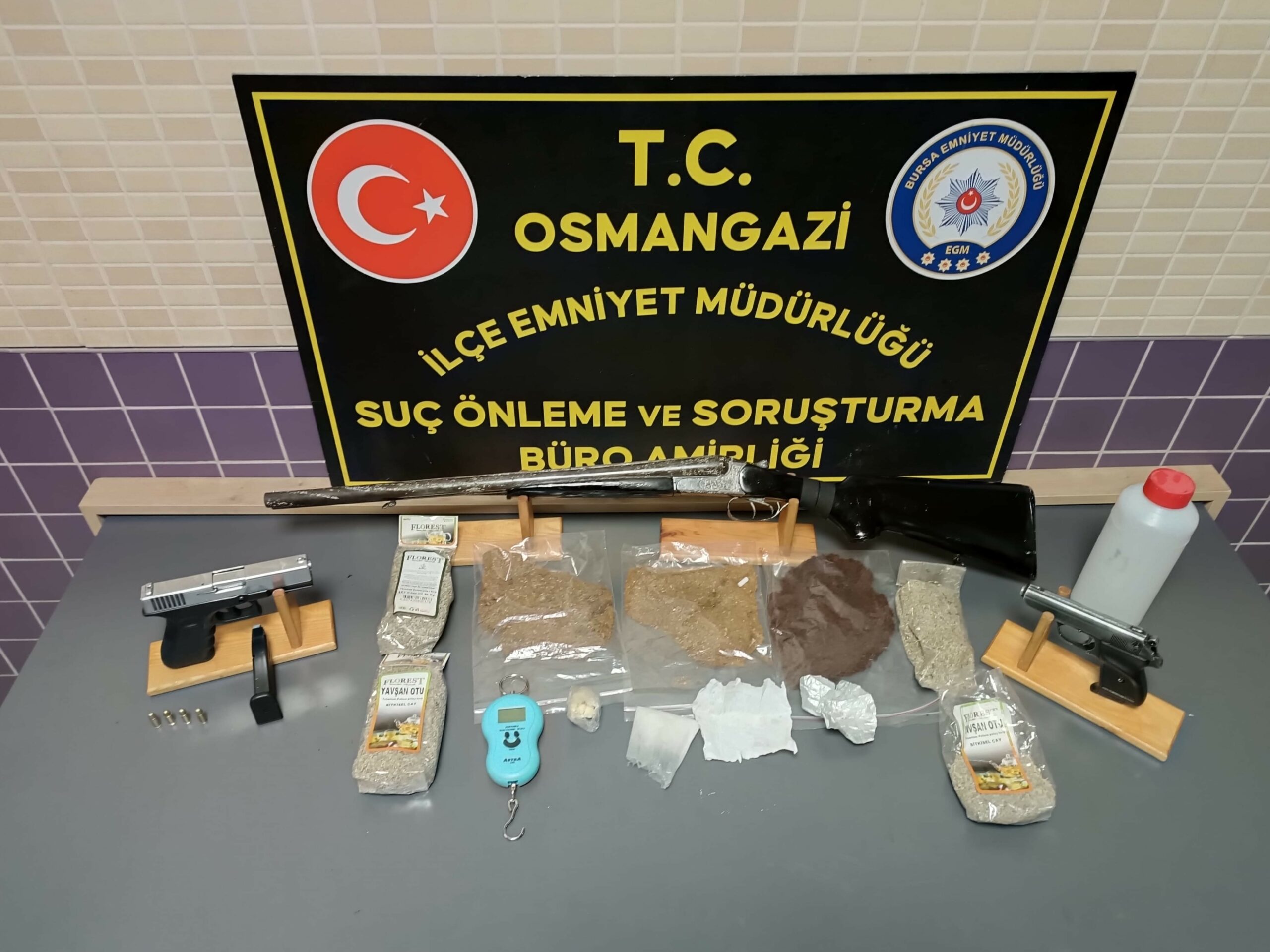Osmangazi’de uyuşturucu tacirlerine geçit yok