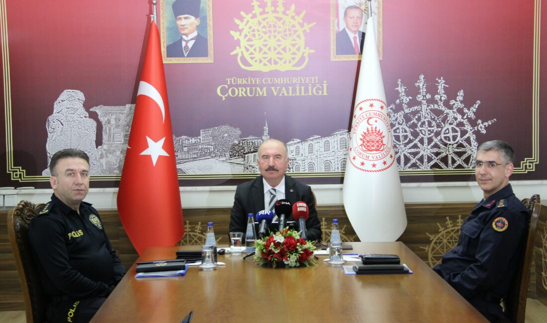 Çorum Valisi Ali Çalgan,