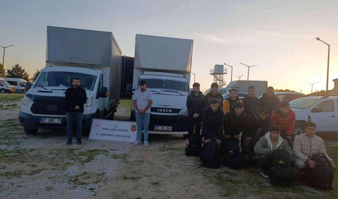 Kırklareli’nde jandarma ekipleri bir