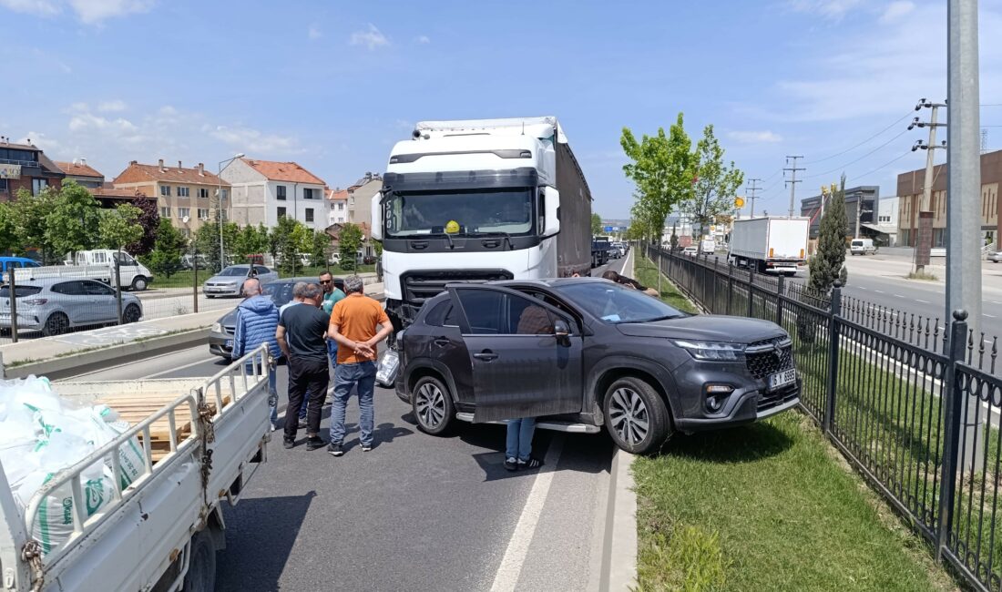 Bursa'nın İnegöl ilçesinde tır