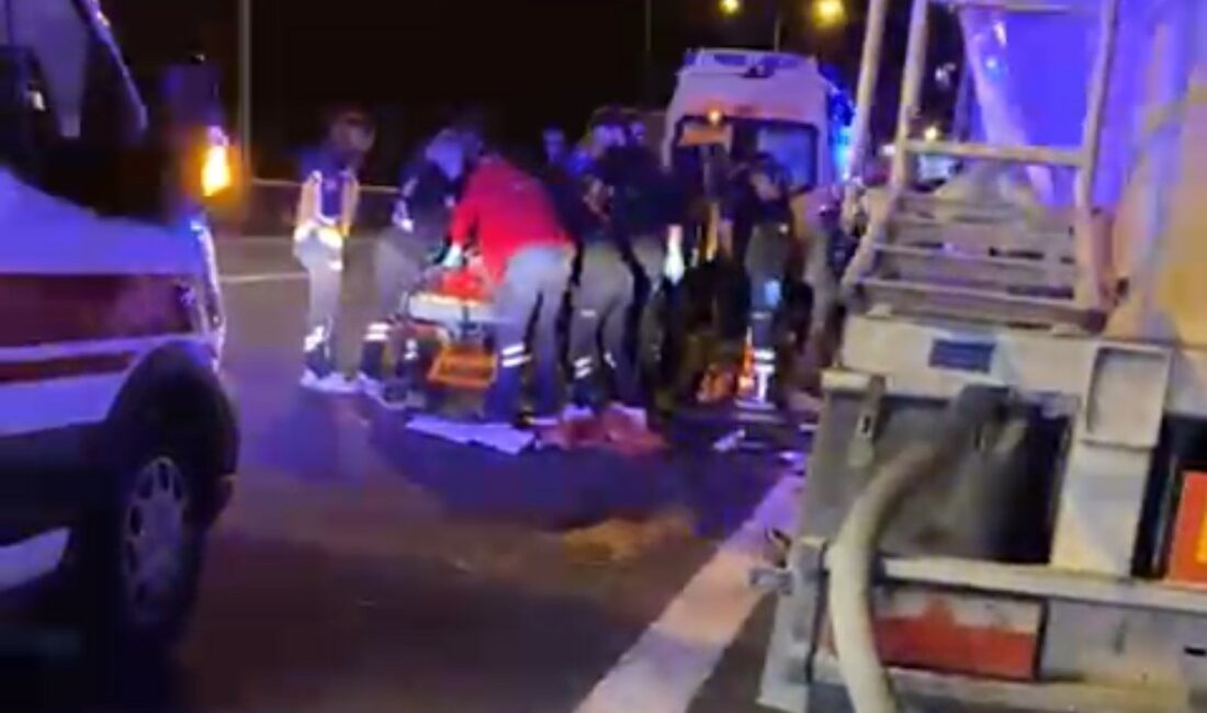 TEM’de arıza nedeniyle araçtan inen 2 kişiye tır çarptı TEM Otoyolu'nun Bolu geçişinde