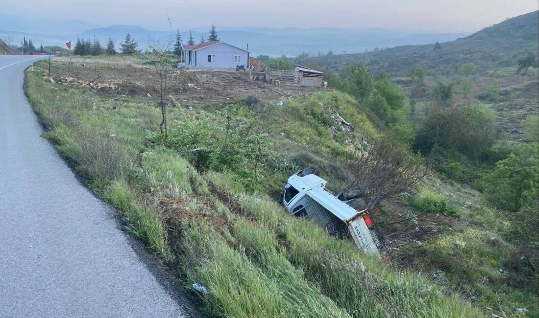 Bilecik'te seyir halinde kontrolden