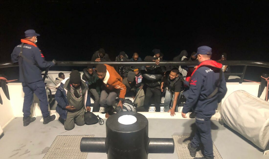 İzmir'in Dikili ilçesi açıklarından