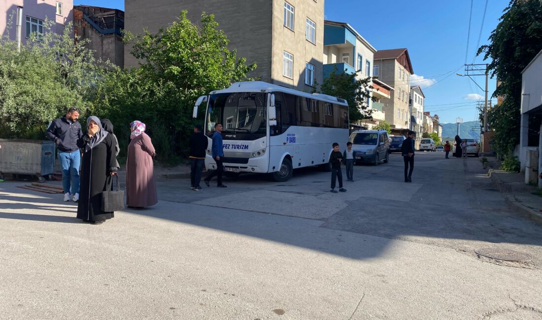 Kocaeli'nin Körfez ilçesinde sokakta