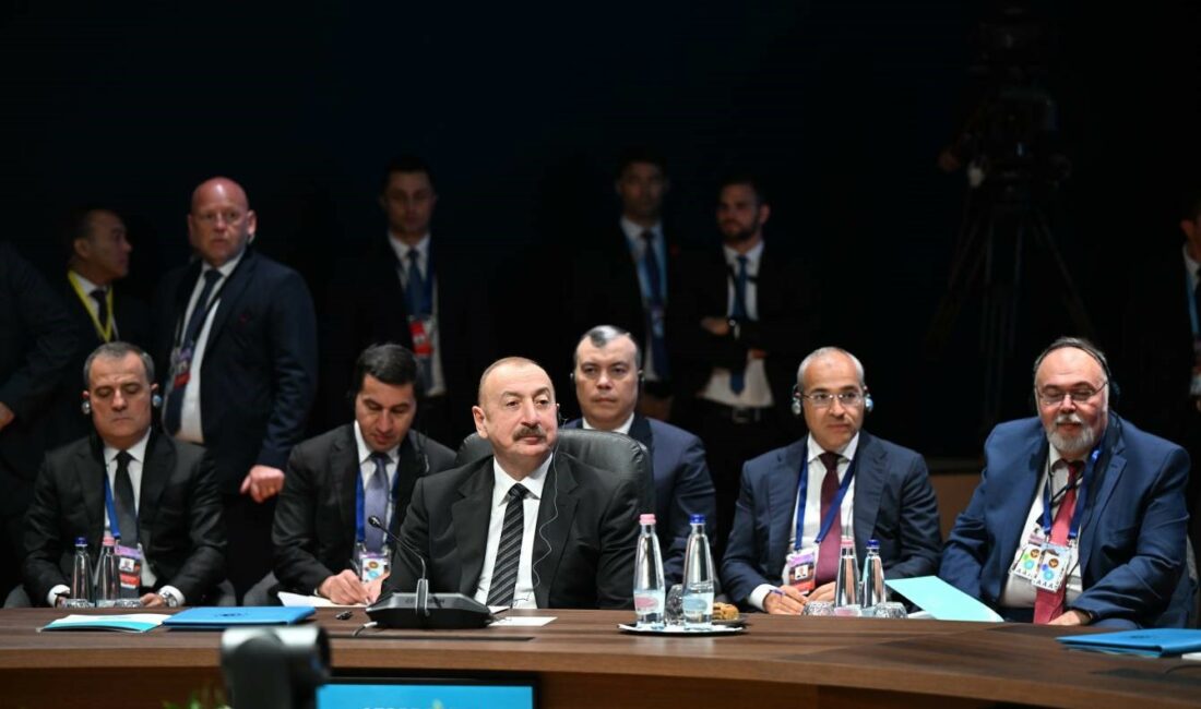 Azerbaycan Cumhurbaşkanı İlham Aliyev,