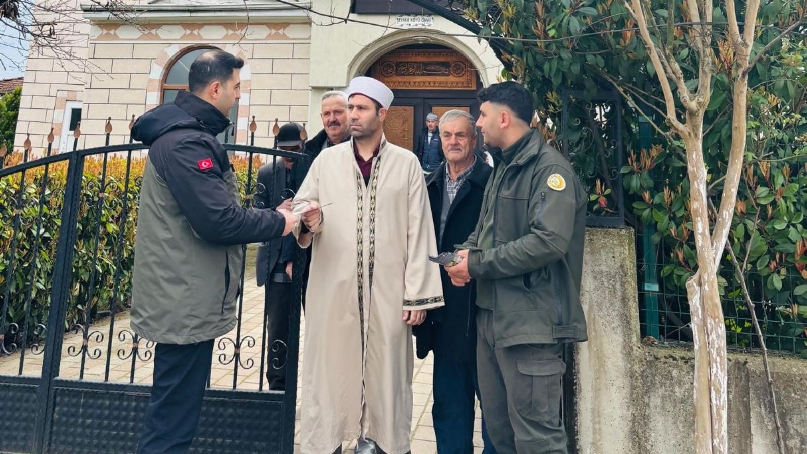 Orman yangınlarına karşı cemaat bilgilendirildi