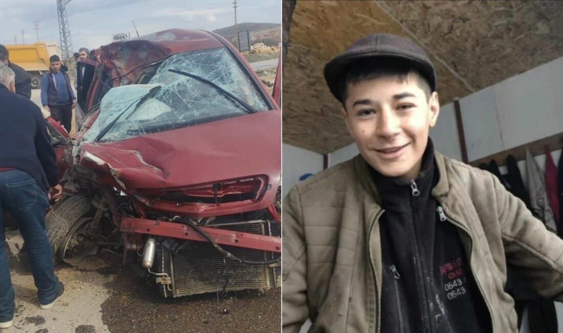 Kahramanmaraş’ın Afşin ilçesinde kamyonla