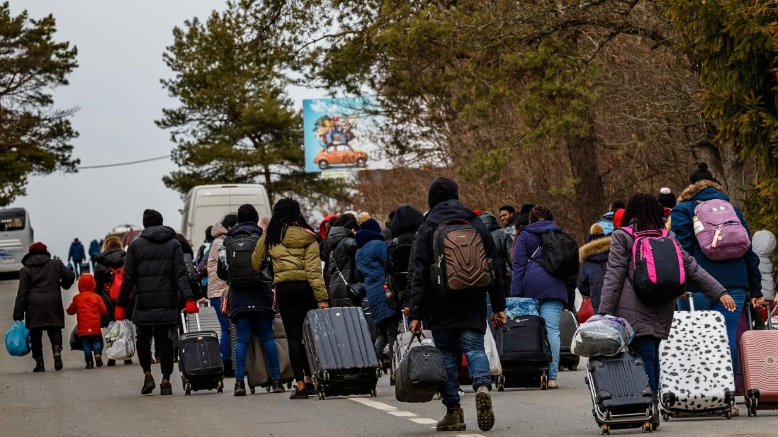 Kaçak göçmen operasyonu : 9 göçmen, 1 şüpheli yakalandı