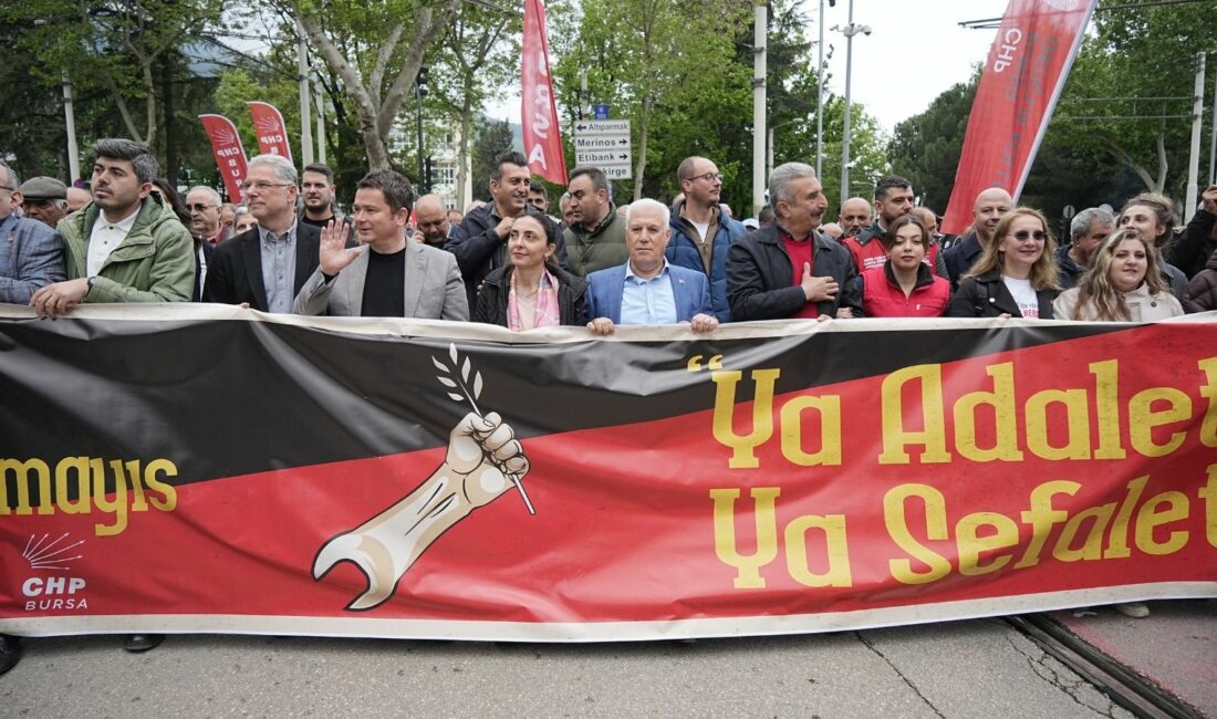 Bursa'da 1 Mayıs Emek
