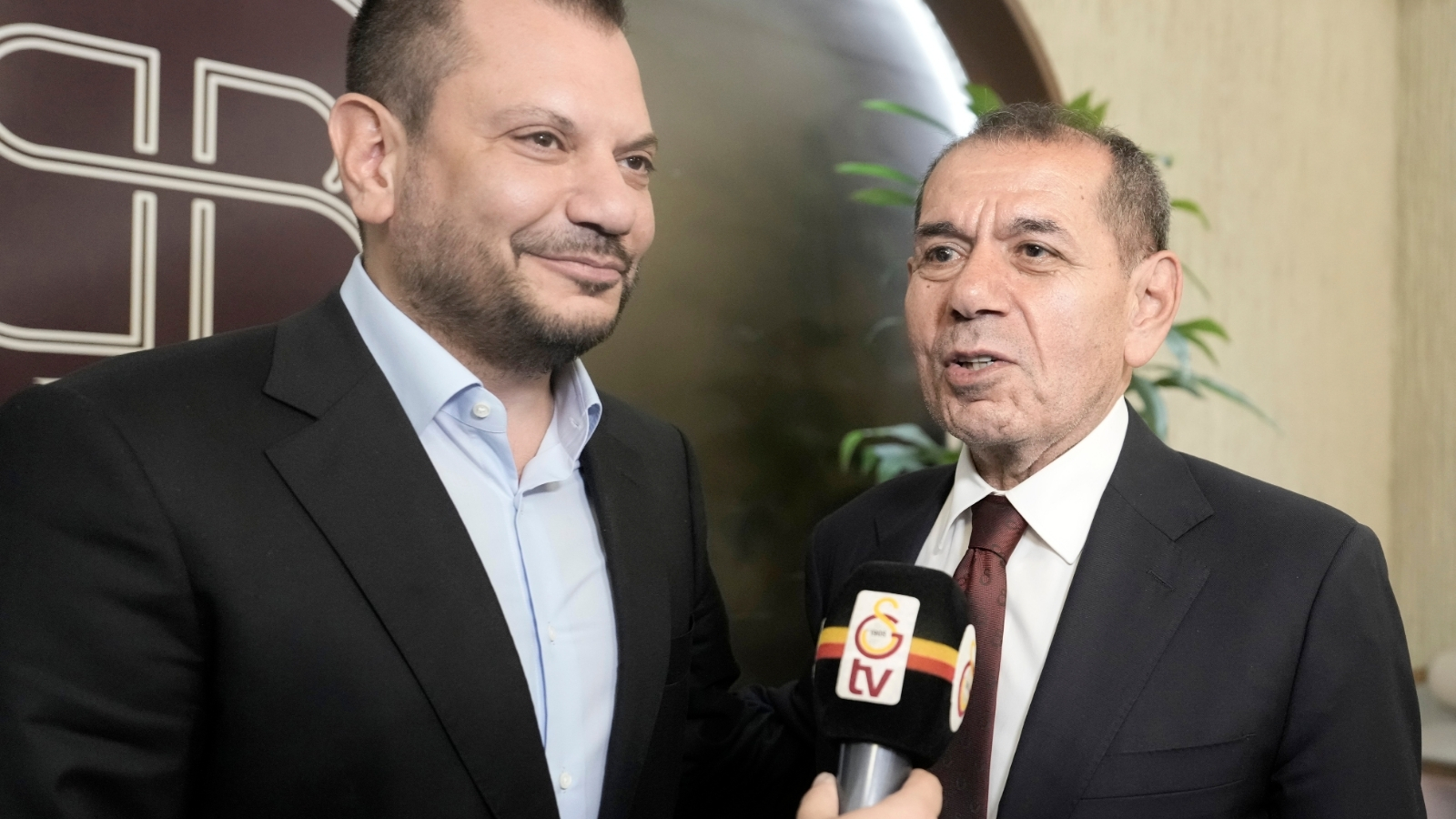 Dursun Özbek ve Ertuğrul Doğan dostluk yemeğinde bir araya geldi