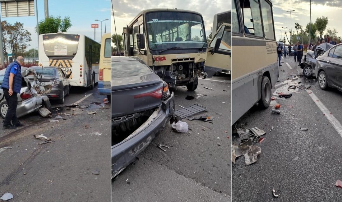 Ankara’da kontrolden çıkan işçi